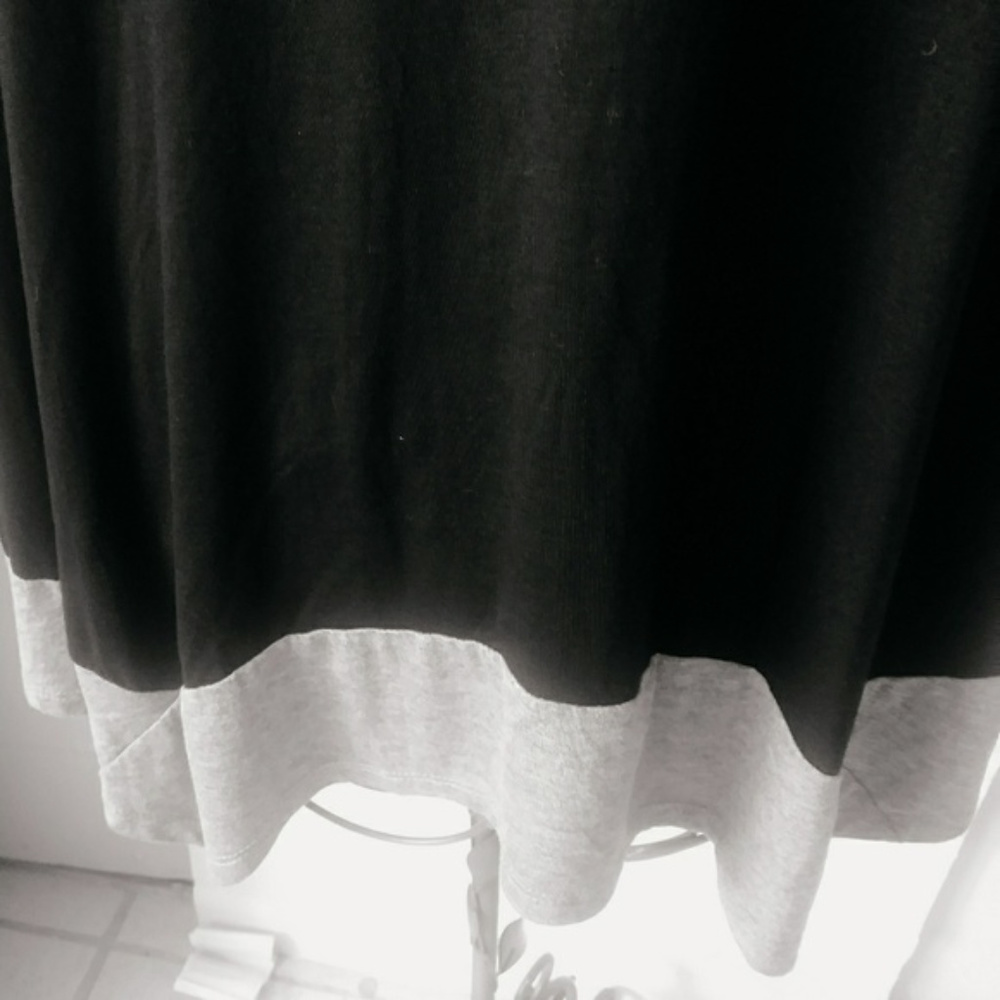 Emerald Long sleeve black &grey plus size - Picture 3 of 3